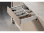 Guide per cassetti Axispro Soft close estrazione totale portata kg.40 con Spondina Bianco C mm.167 varie lunghezze | GTV - immagine 2